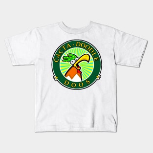 Cactusball: Cacta-Doodle Doos Kids T-Shirt